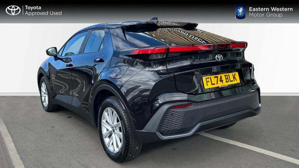 Toyota C-Hr 1.8 Vvt-h Icon Cvt Euro 6 Ss FL74BLK Black #4
