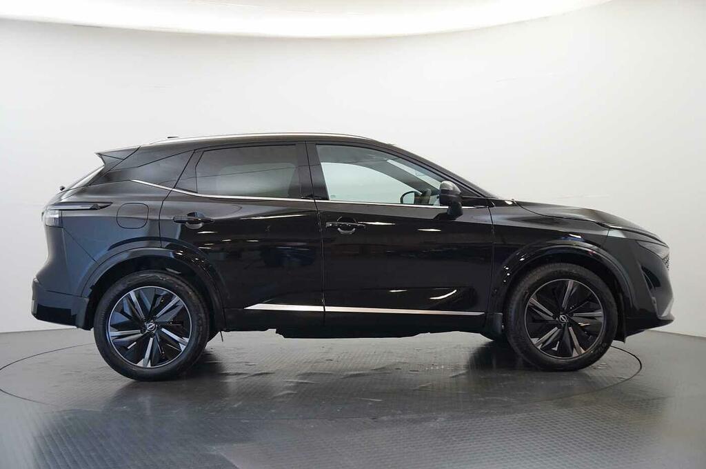 Nissan Qashqai 1.3 Dig-t Mh 140 Tekna With Panoramic Glass Roof A OW25TUJ Black #6