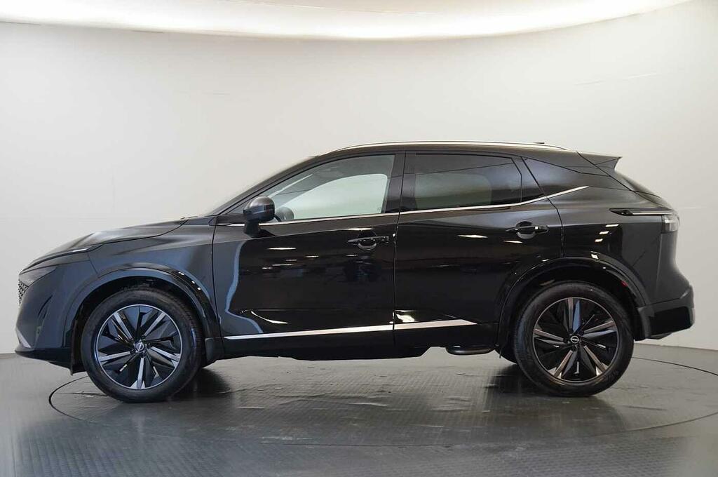 Nissan Qashqai 1.3 Dig-t Mh 140 Tekna With Panoramic Glass Roof A OW25TUJ Black #5