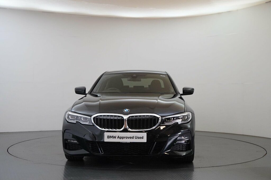 BMW 3 Series 320I M Sport Saloon HX71NKZ Black #2