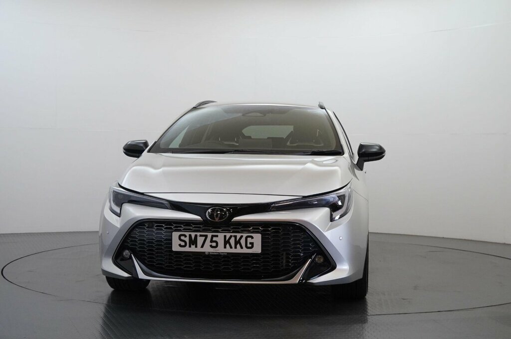Toyota Corolla 1.8 Vvt-h Gr Sport Touring Sports Cvt Euro 6 Ss SM75KKG Silver #2