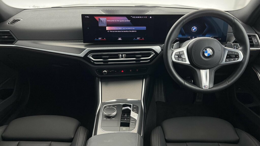 BMW 3 Series 320I M Sport Touring YC23USV Black #4