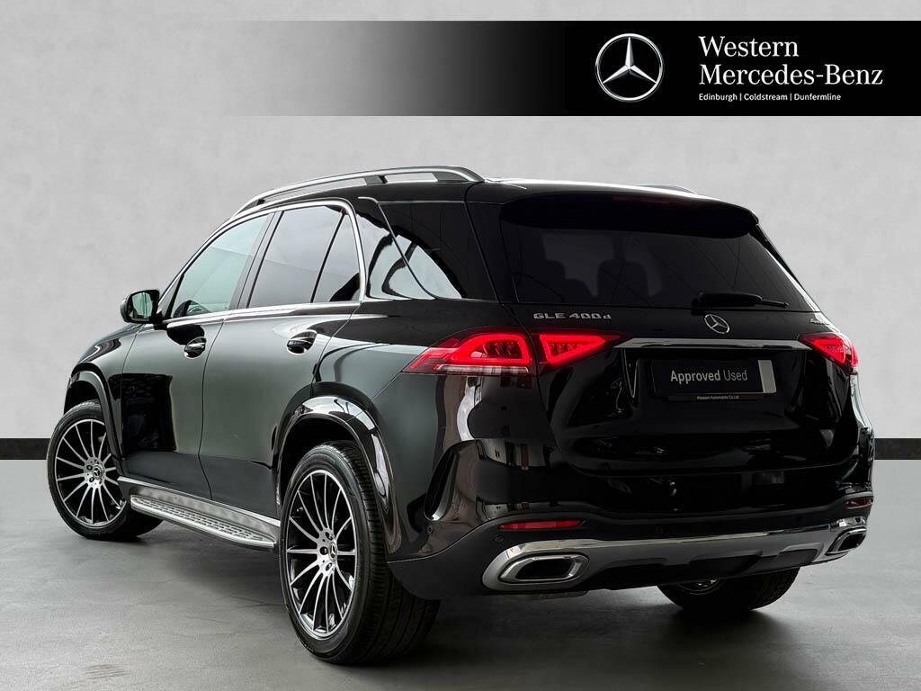 Mercedes-Benz GLE Class Gle 400 D 4Matic Amg Line Premium 7 Seat KN23ZCX Black #2