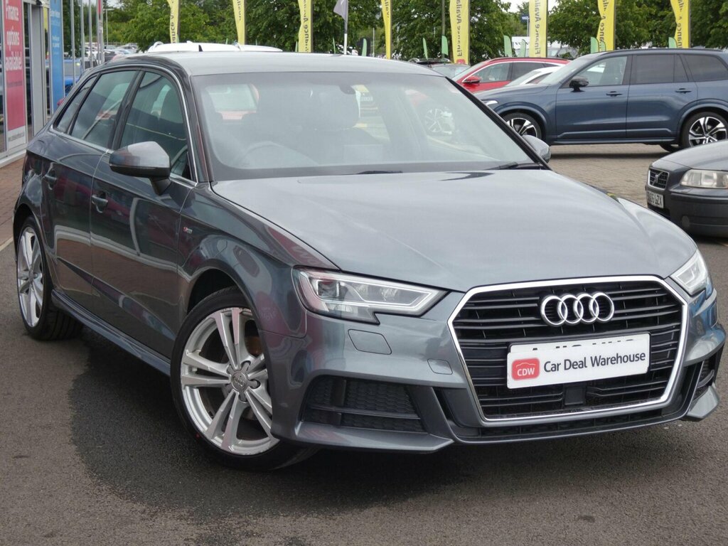 Audi A3 1.0 Tfsi 30 S Line Sportback Euro 6 Ss Grey