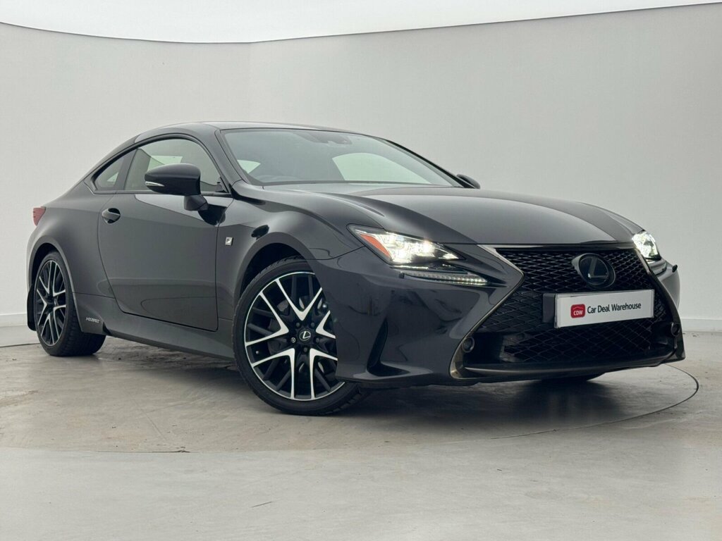 Lexus RC 2.5 300H F Sport Black Edition E-cvt Euro 6 Ss Black
