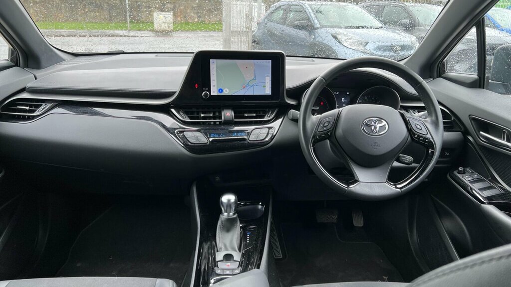 Toyota C-Hr 1.8 Vvt-h Design Cvt Euro 6 Ss SN23KDA Black #6