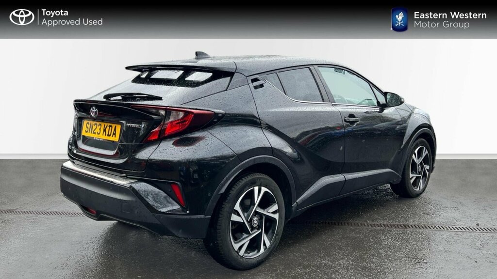 Toyota C-Hr 1.8 Vvt-h Design Cvt Euro 6 Ss SN23KDA Black #2