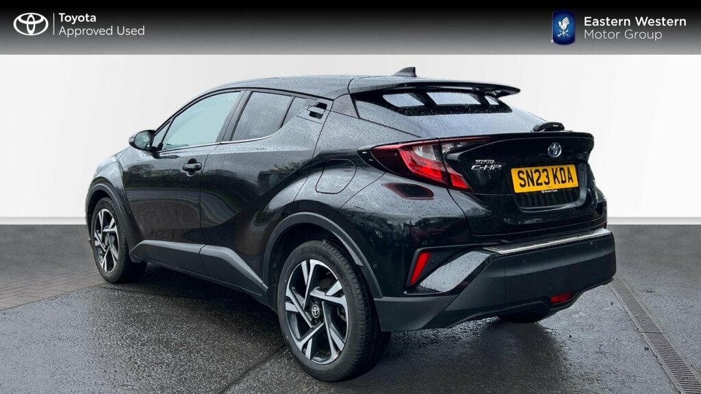 Toyota C-Hr 1.8 Vvt-h Design Cvt Euro 6 Ss SN23KDA Black #4