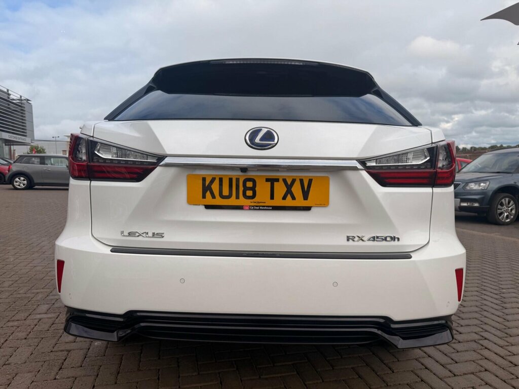 Lexus RX 3.5 450H V6 Sport Cvt 4Wd Euro 6 Ss White #6
