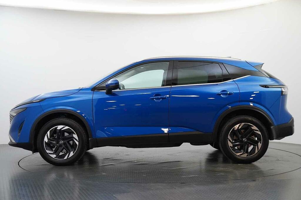Nissan Qashqai 1.3 Dig-t Mh 140 N-connecta With Sat Nav And 360 V OV25GGU Blue #5