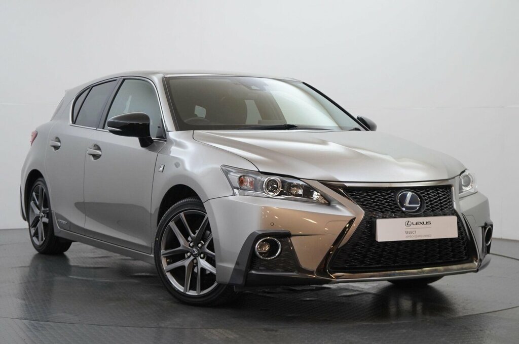 Lexus CT 1.8 200H F Sport Cvt Euro 6 Ss Silver