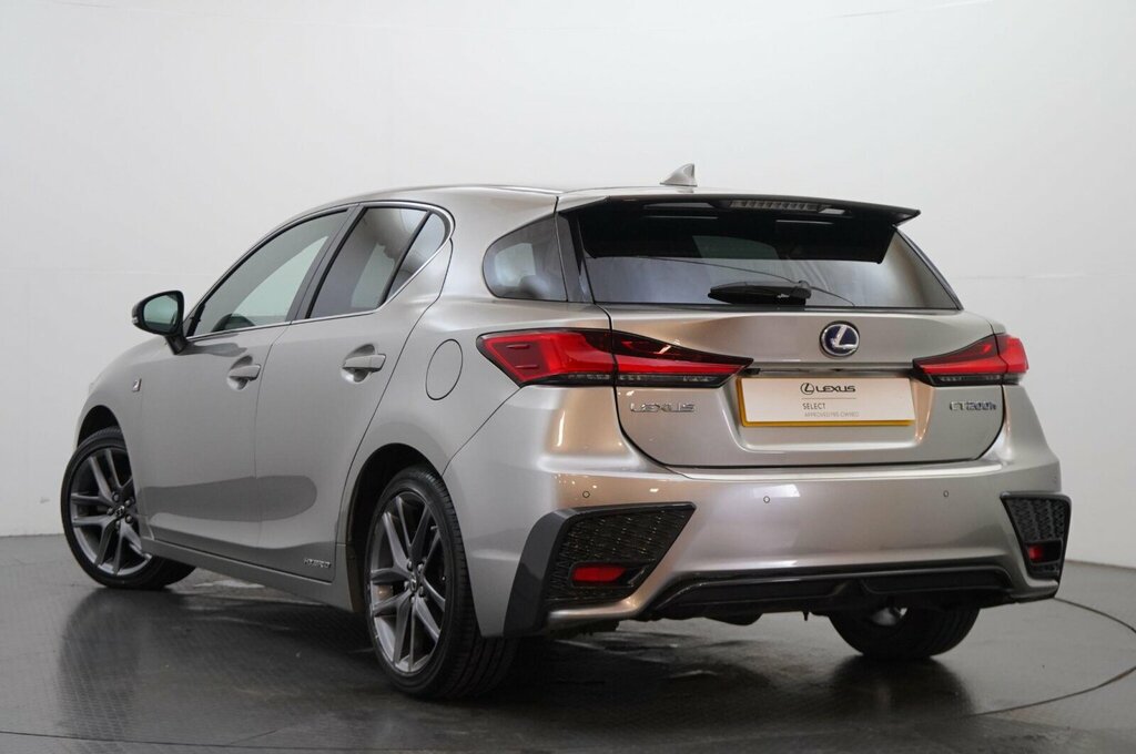 Lexus CT 1.8 200H F Sport Cvt Euro 6 Ss Silver #3