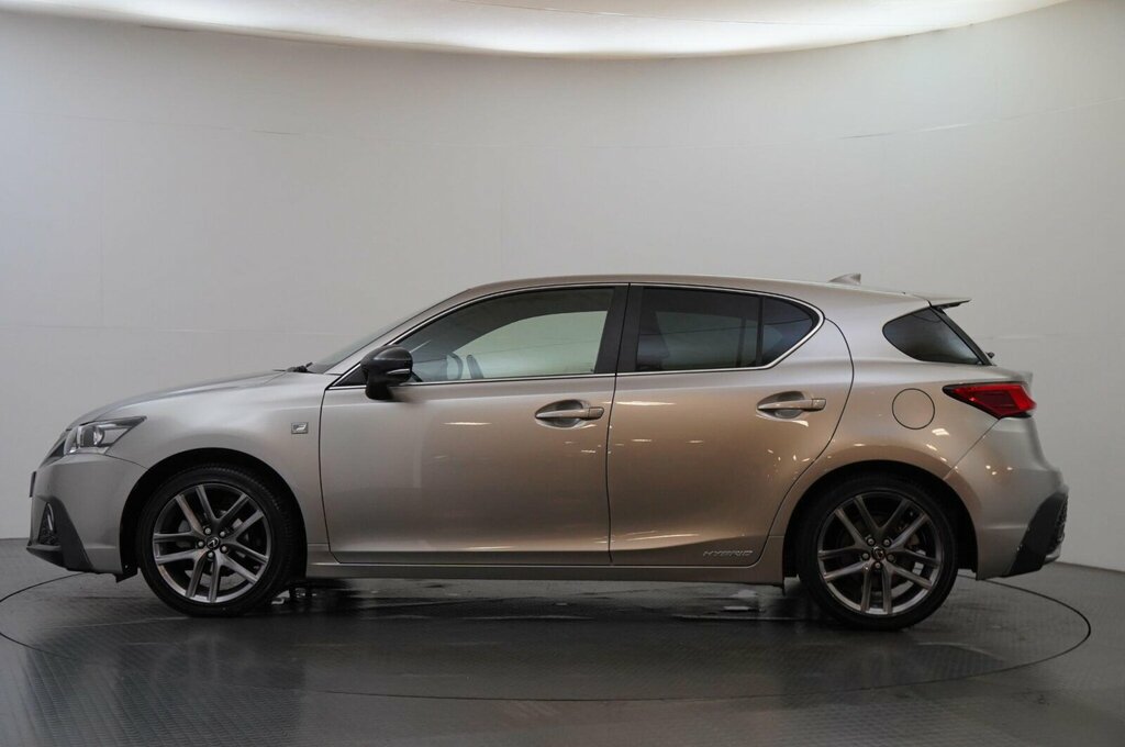 Lexus CT 1.8 200H F Sport Cvt Euro 6 Ss Silver #4