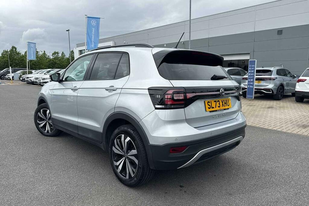 Volkswagen T-Cross 1.0 Tsi 110 Black Edition SL73XHU Silver #3