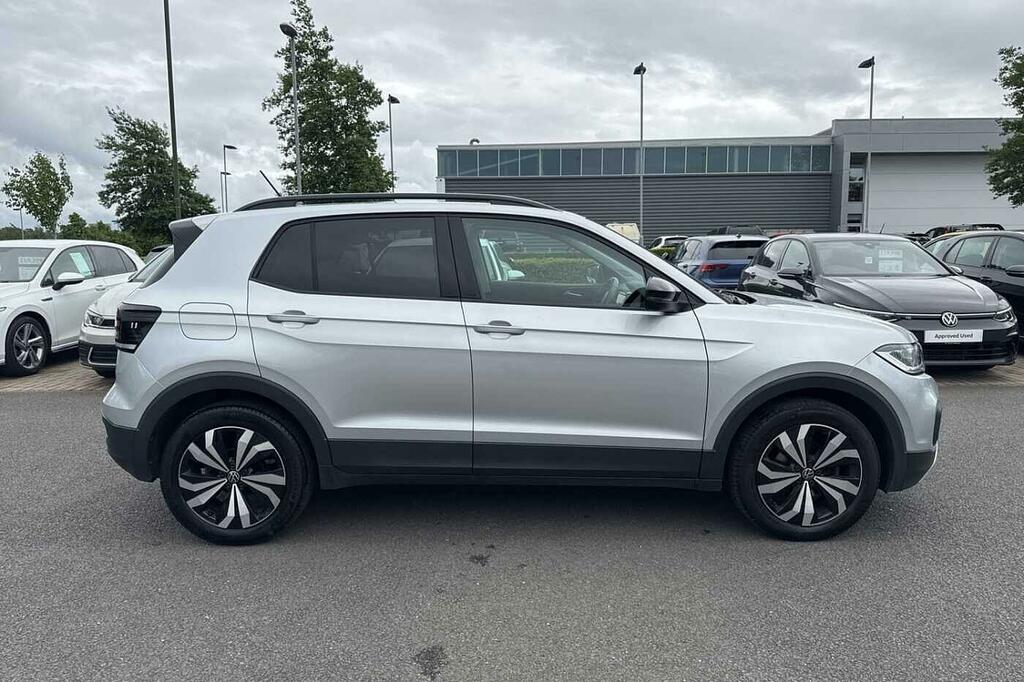 Volkswagen T-Cross 1.0 Tsi 110 Black Edition SL73XHU Silver #4
