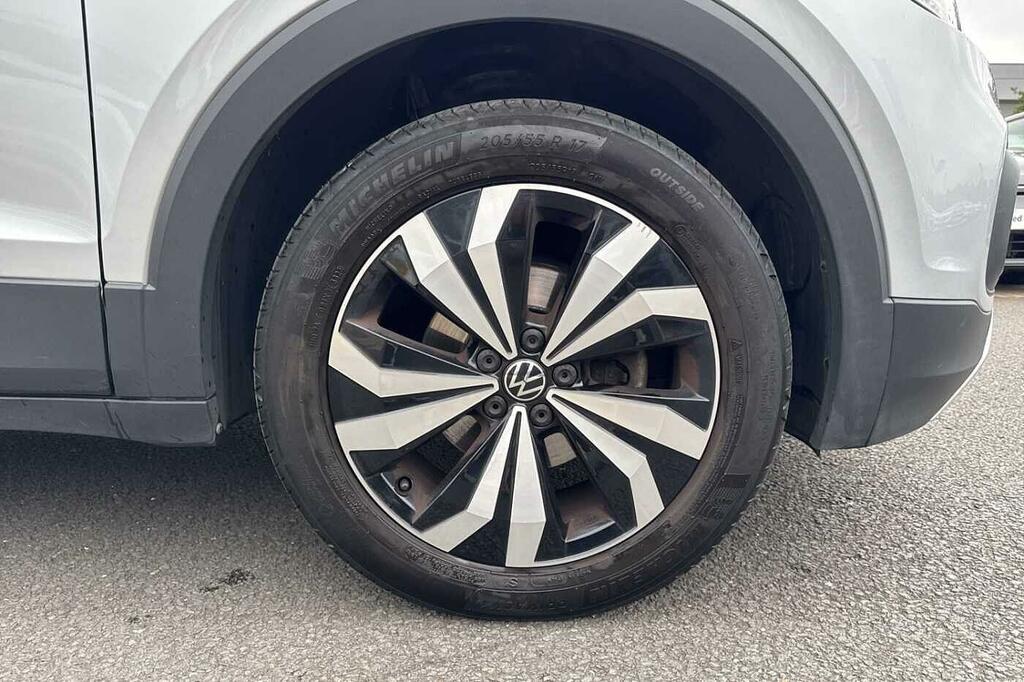 Volkswagen T-Cross 1.0 Tsi 110 Black Edition SL73XHU Silver #5