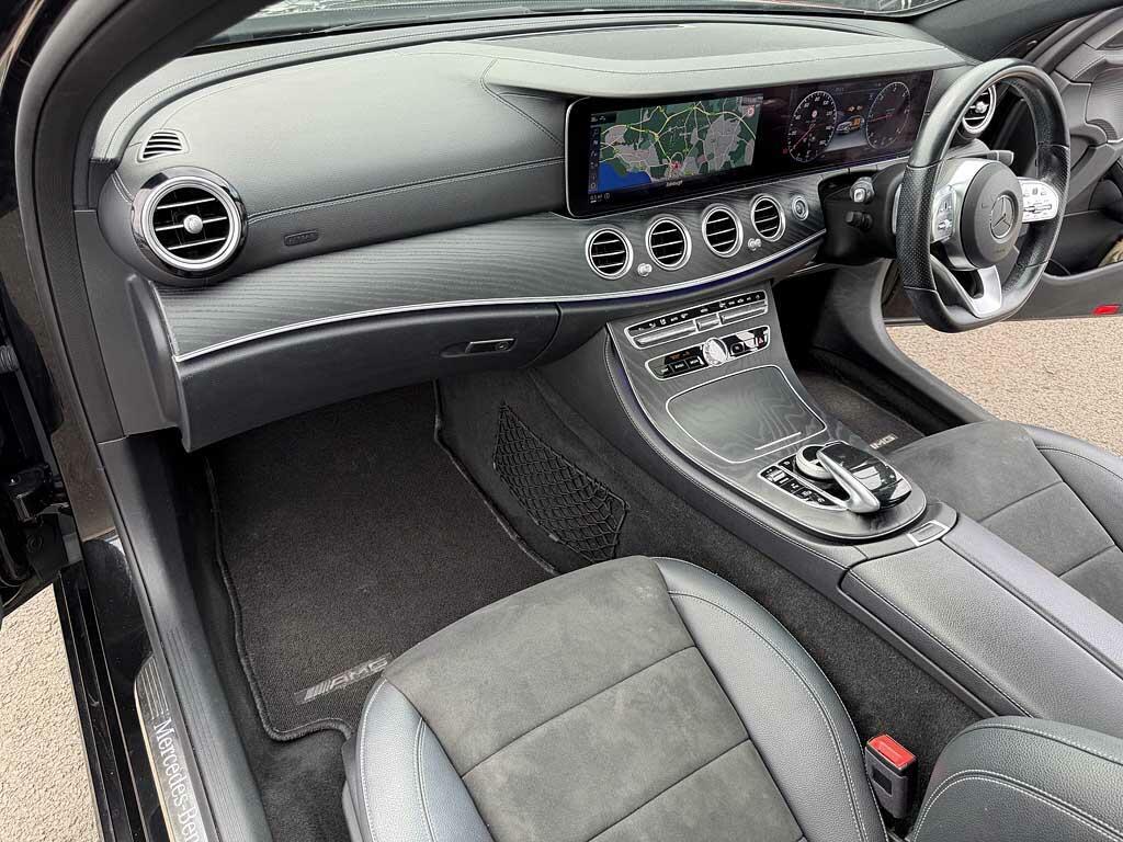 Mercedes-Benz E Class E 300 D Amg Line Night Edition Premium Plus KO69NTC Black #3
