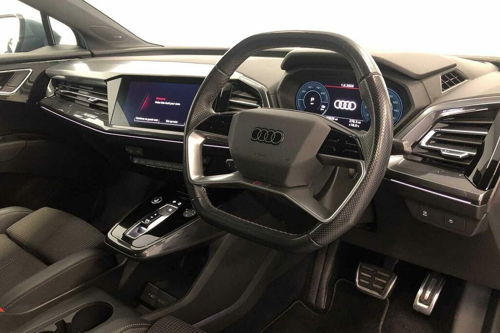 Audi Q4 E Tron Q4 Sportback S Line 50 E-tron Quattro 220,00 Kw SA22FVP Blue #6