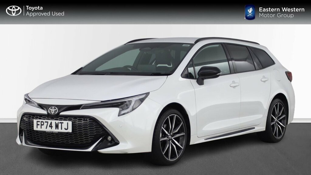 Toyota Corolla 1.8 Vvt-h Gr Sport Touring Sports Cvt Euro 6 Ss White #3