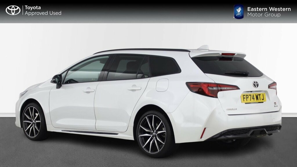 Toyota Corolla 1.8 Vvt-h Gr Sport Touring Sports Cvt Euro 6 Ss White #4