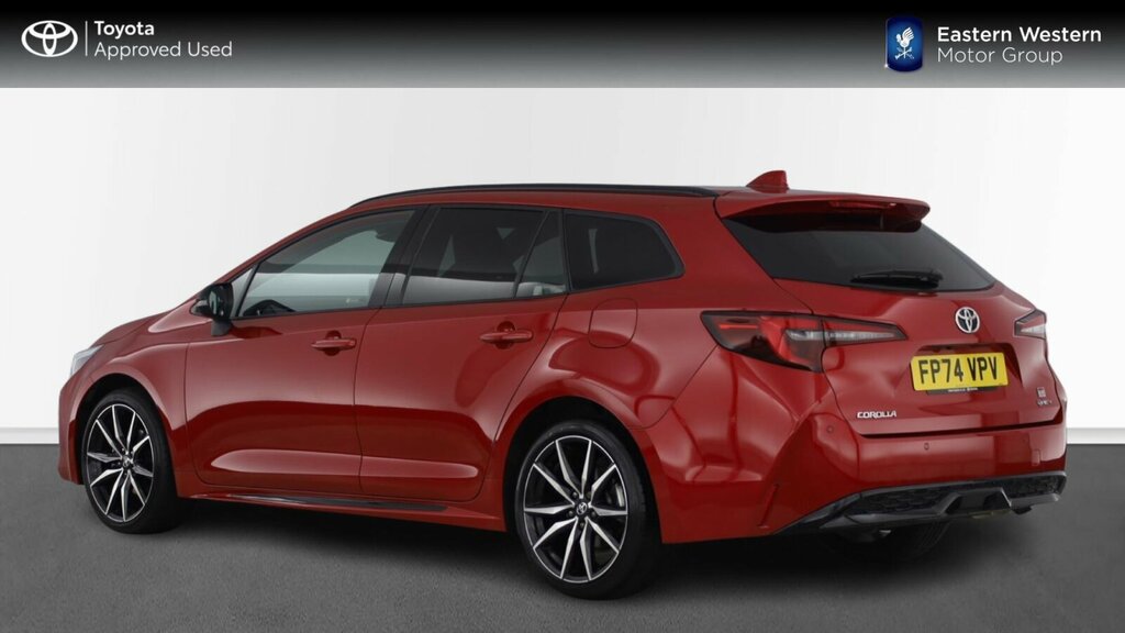 Toyota Corolla 1.8 Vvt-h Gr Sport Touring Sports Cvt Euro 6 Ss Red #4