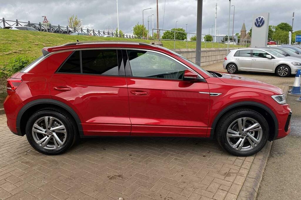 Volkswagen T-Roc 1.5 Tsi R-line SL26OZC Red #4