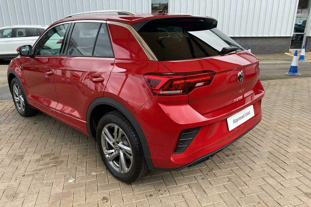 Volkswagen T-Roc 1.5 Tsi R-line SL26OZC Red #3