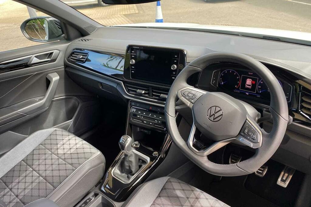 Volkswagen T-Roc 1.5 Tsi Black Edition Plus SL26UBV White #6