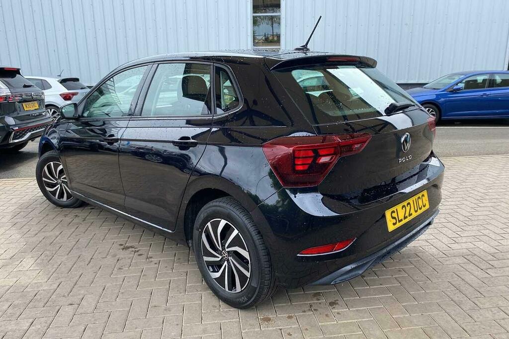 Volkswagen Polo 1.0 Tsi Life SL22UCC Black #3