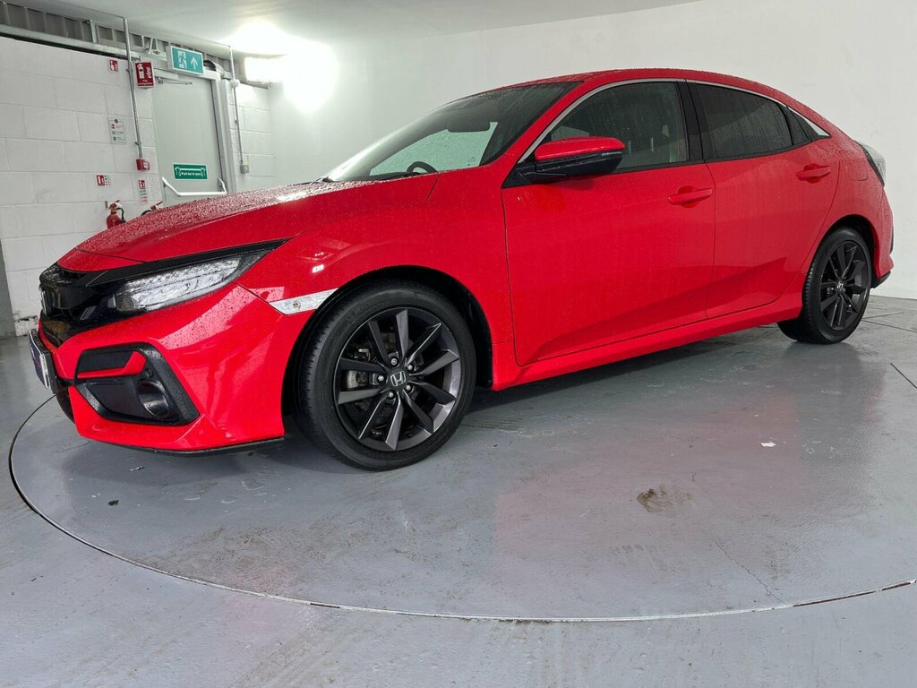 Honda Civic Vtec Ex Sport Line Black #12