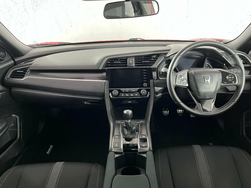 Honda Civic 1.0 Vtec Turbo Sr Euro 6 Ss Red #6