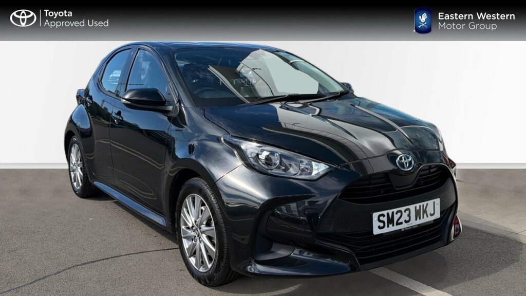 Toyota Yaris 1.5 Vvt-h Icon E-cvt Euro 6 Ss SM23WKJ Black