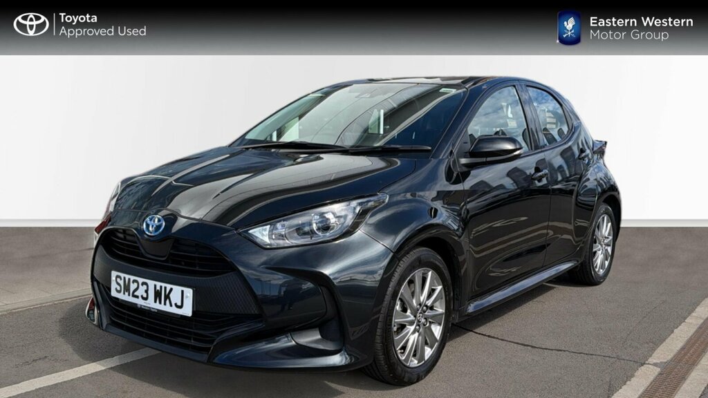 Toyota Yaris 1.5 Vvt-h Icon E-cvt Euro 6 Ss SM23WKJ Black #3