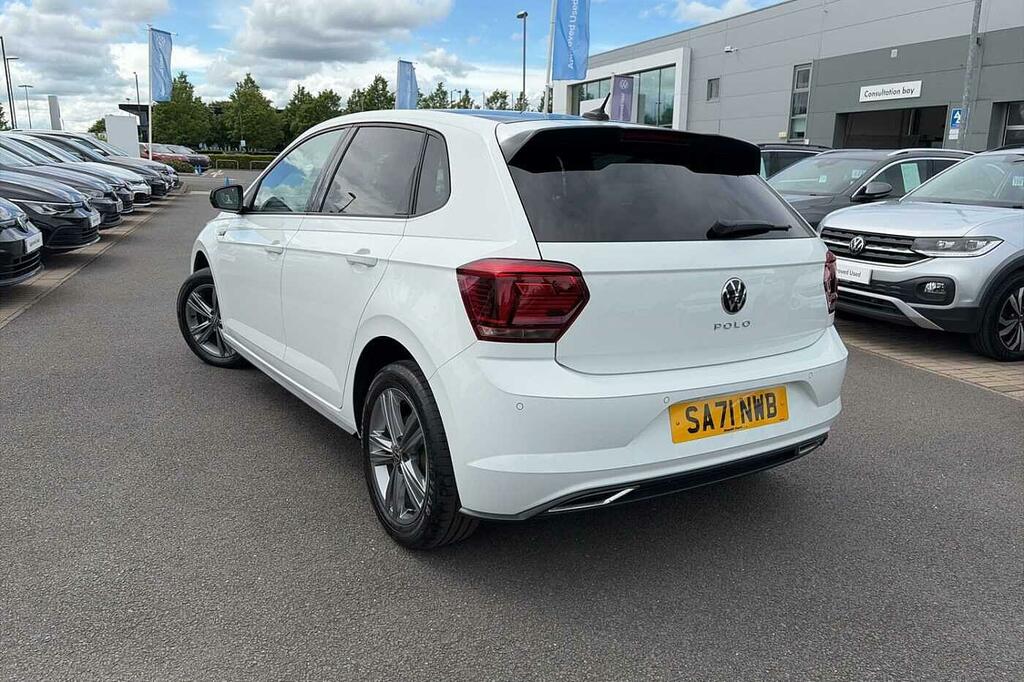 Volkswagen Polo 1.0 Tsi 95 R-line SA71NWB White #3