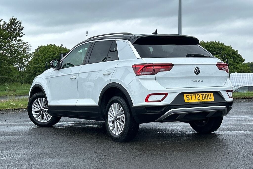 Volkswagen T-Roc 1.0 Tsi Life White #5