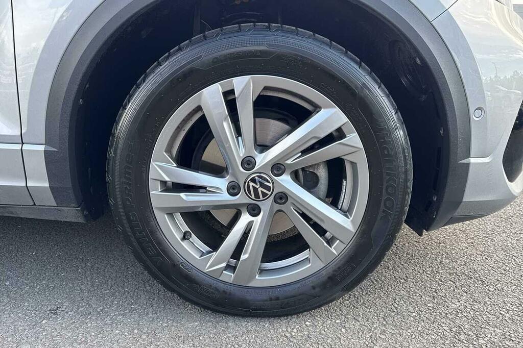 Volkswagen T-Roc 1.5 Tsi R-line Dsg Silver #5