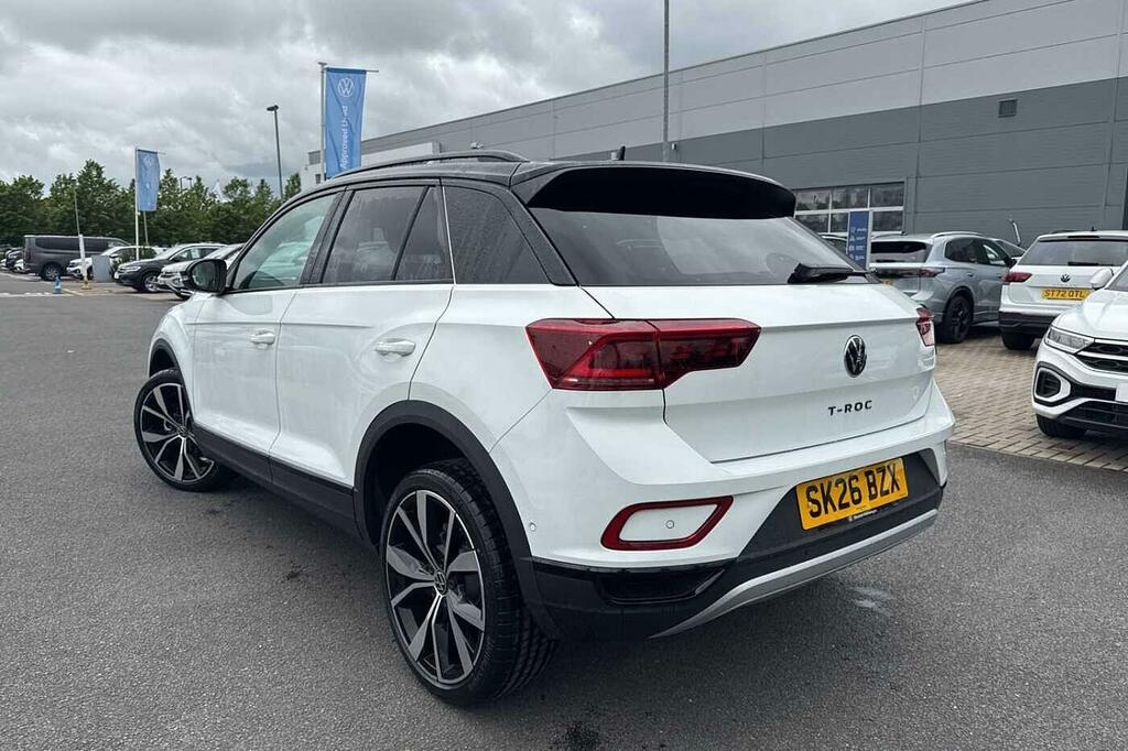 Volkswagen T-Roc 1.5 Tsi Style Design White #3