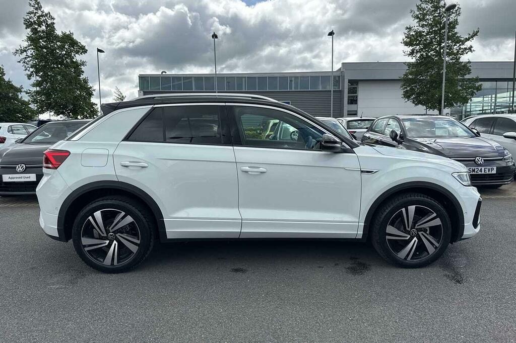 Volkswagen T-Roc 1.5 Tsi R-line SL26WFH White #4