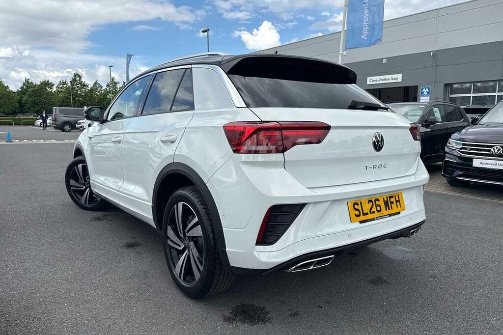 Volkswagen T-Roc 1.5 Tsi R-line SL26WFH White #3
