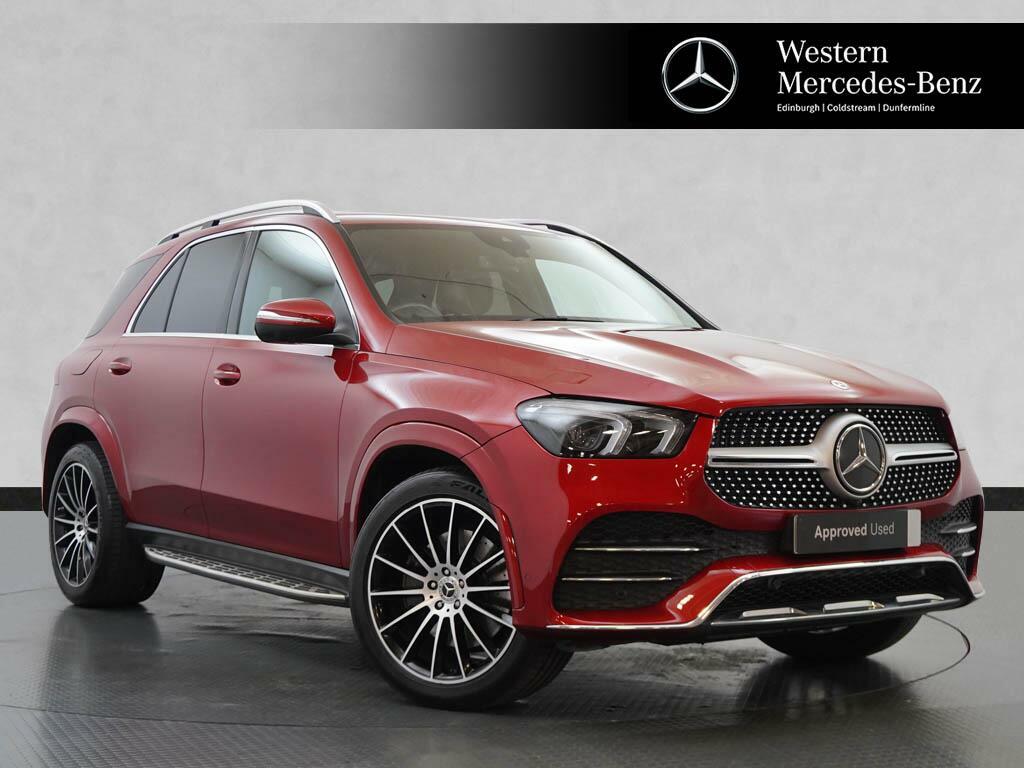 Mercedes-Benz GLE Class Gle 400 D 4Matic Amg Line 7 Seats Premium Red