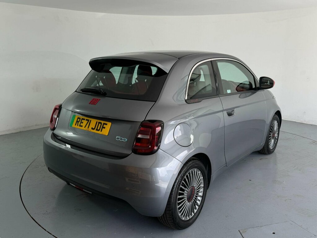 Fiat 500 42Kwh Red RE71JDF Grey #4