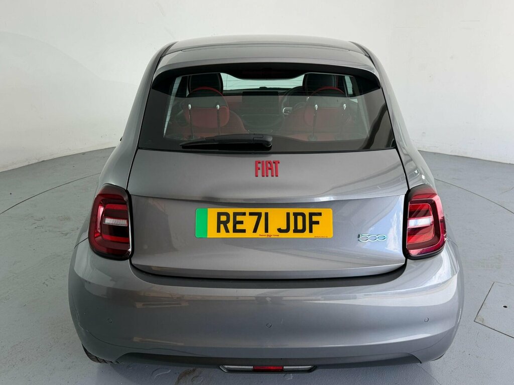 Fiat 500 42Kwh Red RE71JDF Grey #5