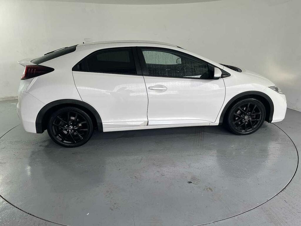 Honda Civic 1.8 I-vtec Sport Nav White #5