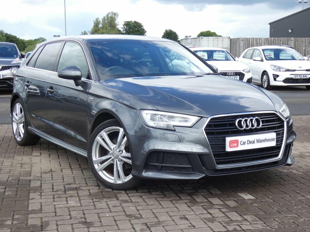 Audi A3 1.5 Tfsi Cod 35 S Line Sportback S Tronic Euro 6 Grey