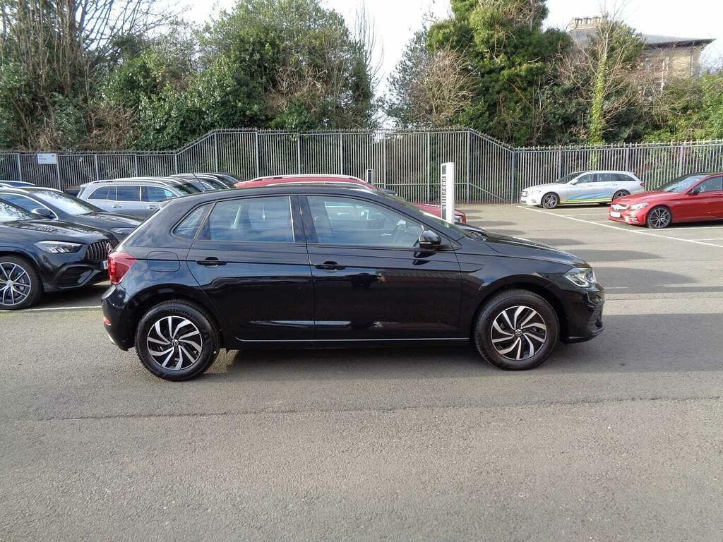 Volkswagen Polo 1.0 Tsi Life Dsg SL74FFD Black #3