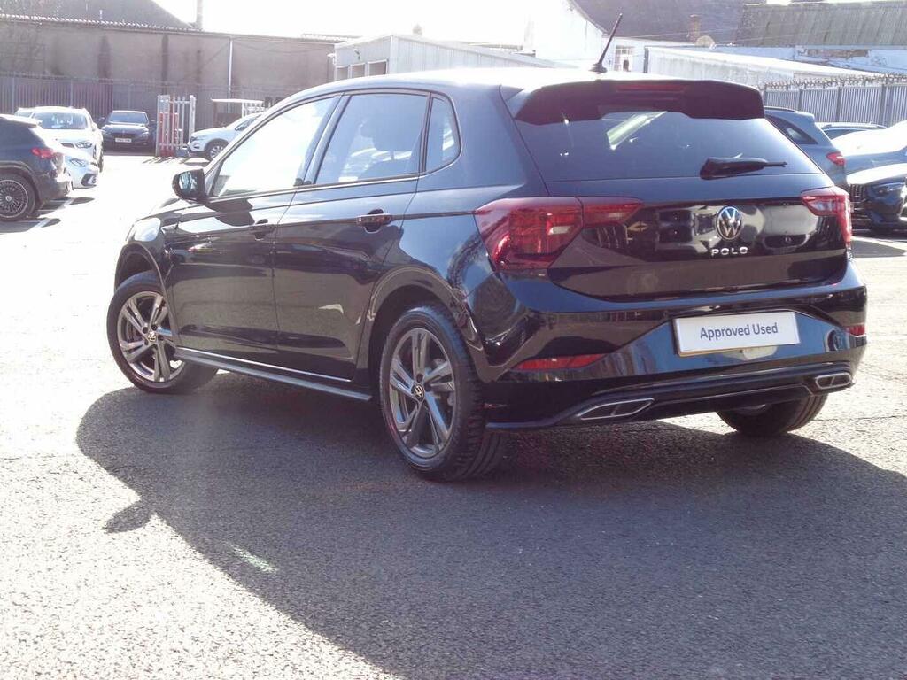 Volkswagen Polo 1.0 Tsi 115 R-line Dsg Black #3