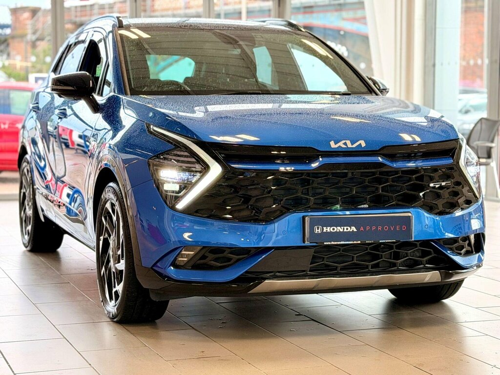 Kia Sportage 1.6 T-gdi 13.8Kwh Gt-line S Awd Euro 6 Ss Blue
