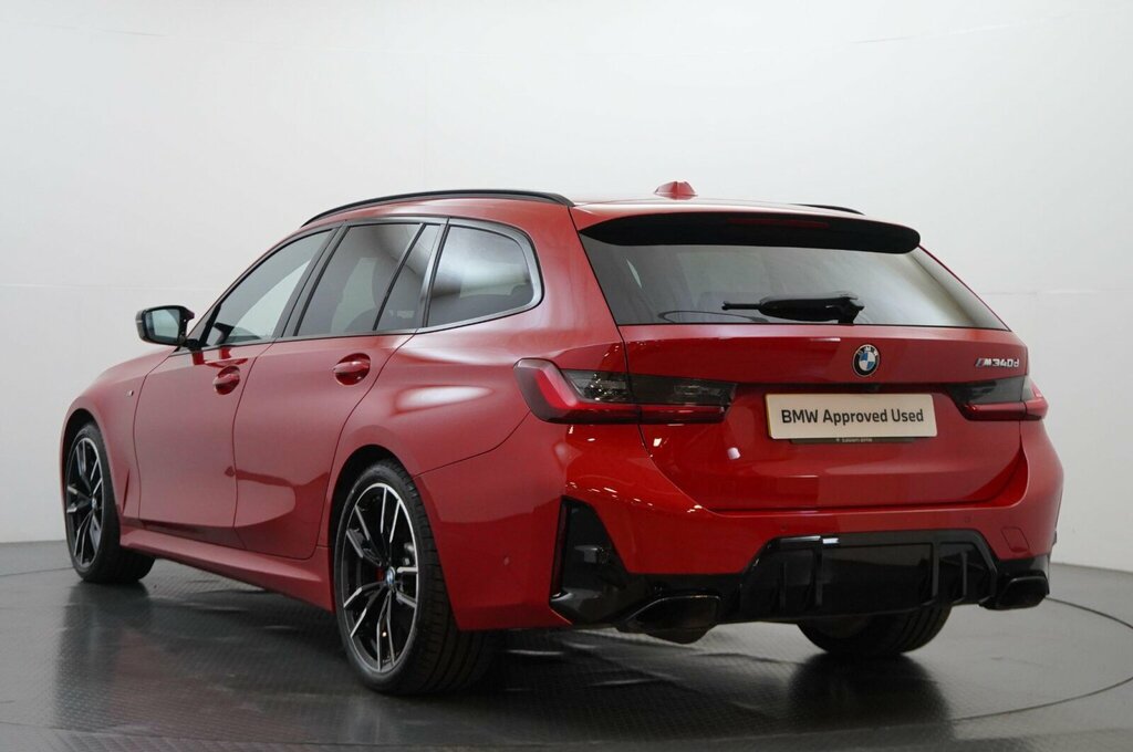 BMW 3 Series 3.0 M340d Mht Touring Hybrid Xdriv Red #3