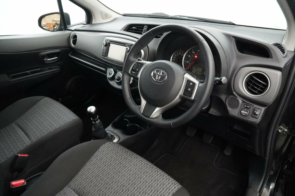 Toyota Yaris Tr White #7