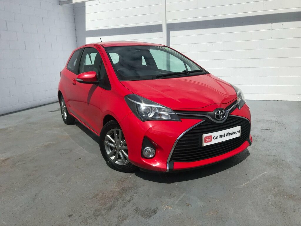 Toyota Yaris 1.0 Vvt-i Icon Euro 6 Red #6